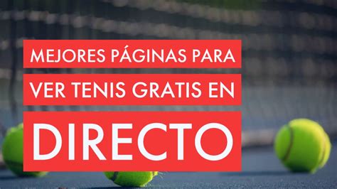 tenis en directo yahoo.